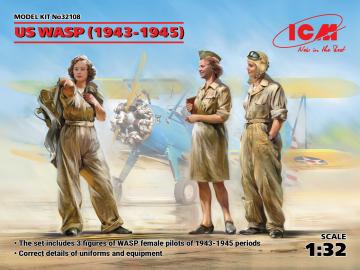US WASP (1943-1945) (3 figures) &middot; ICM 32108 &middot;  ICM &middot; 1:32