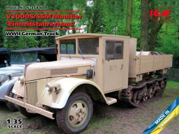 V3000S/SSM Maultier Einheitsfahrerhaus - WWII German Truck · ICM 35410 · ICM · 1:35 V3000S/SSM Maultier Einheitsfahrerhaus - WWII German Truck · ICM 35410 · ICM · 1:35