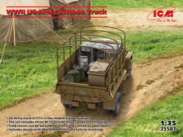 WWII US Army Kitchen Truck · ICM 35587 ·  ICM · 1:35