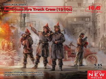 American Fire Truck Crew (1910s) · ICM 35622 ·  ICM · 1:35