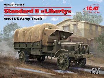 Standard B Liberty, WWII US Army Truck · ICM 35650 ·  ICM · 1:35