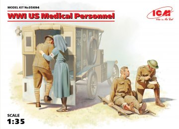 WWI US Medical Personnel · ICM 35694 ·  ICM · 1:35
