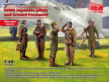 Japanese pilots and Ground Personnel WWII &middot; ICM 48053 &middot;  ICM &middot; 1:48