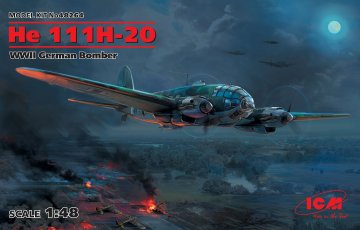 Heinkel He 111 H-20 - WWII German Bomber · ICM 48264 ·  ICM · 1:48