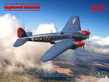 Captured Heinkel HE 111 &middot; ICM 48268 &middot;  ICM &middot; 1:48