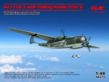 Do 217K-2 with Fritz-X - WWII German bomber &middot; ICM 48275 &middot;  ICM &middot; 1:48
