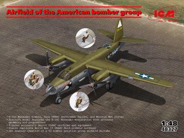 Airfield of the American bomber group · ICM 48327 · ICM · 1:48 Airfield of the American bomber group · ICM 48327 · ICM · 1:48