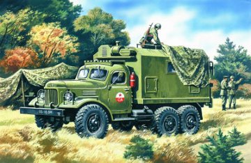 ZIL-157 Command Vehicle · ICM 72551 · ICM · 1:72 ZIL-157 Command Vehicle · ICM 72551 · ICM · 1:72
