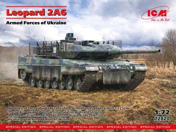 Leopard 2A6 of the Armed Forces of Ukraine &middot; ICM 72820 &middot;  ICM &middot; 1:72