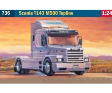Scania T143 M500 Top Line &middot; IT 0736 &middot;  Italeri &middot; 1:24