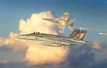 F/A-18E Super Hornet · IT 2791 ·  Italeri · 1:48
