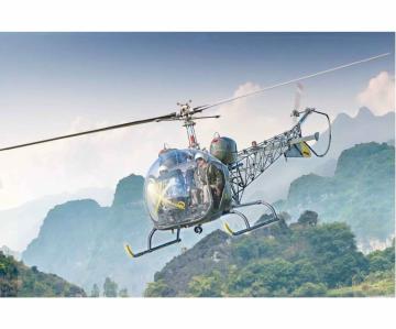 OH-13 Scout Helikopter Korea Krieg · IT 2820 ·  Italeri · 1:48