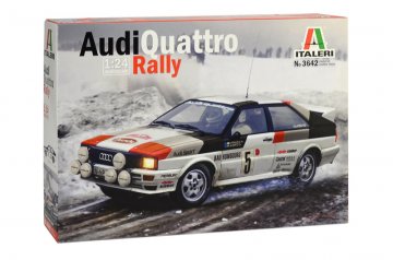 Audi Quattro Rally · IT 3642 · Italeri · 1:24 Audi Quattro Rally · IT 3642 · Italeri · 1:24