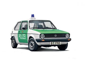 VW Golf Mk.I Polizei · IT 3666 ·  Italeri · 1:24