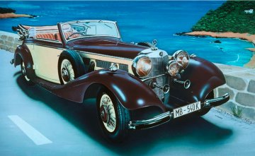 Mercedes Benz 540K · IT 3701 ·  Italeri · 1:24