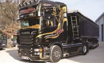 Scania R730 V8 Topline Imperial · IT 3883 ·  Italeri · 1:24