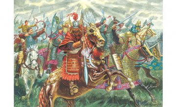 XIIIth Century-Chinese Cavalry &middot; IT 6123 &middot;  Italeri &middot; 1:72