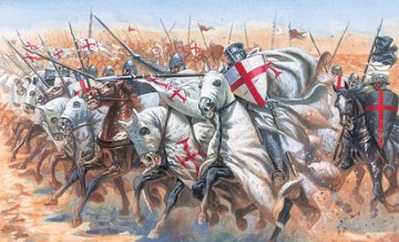 Medieval ERA Templar Knights · IT 6125 · Italeri · 1:72 Medieval ERA Templar Knights · IT 6125 · Italeri · 1:72