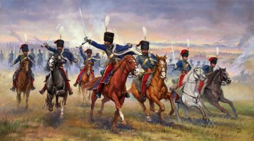 British 11th Hussars (Crimean war) · IT 6188 ·  Italeri · 1:72