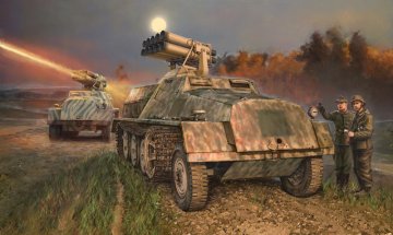 15cm Panzerwerfer 42 auf SWS &middot; IT 6562 &middot;  Italeri &middot; 1:35