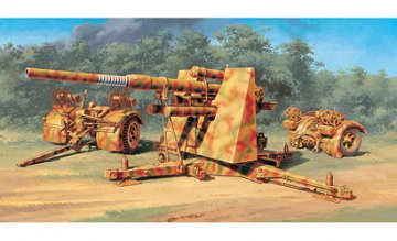 8.8 Cm. FLAK 37 AA Gun &middot; IT 6602 &middot;  Italeri &middot; 1:48