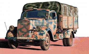 Kfz. 305 3 Tons Medium Truck · IT 6606 · Italeri · 1:48 Kfz. 305 3 Tons Medium Truck · IT 6606 · Italeri · 1:48
