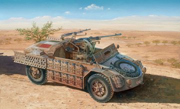 Camionetta AS 42 Sahariana · IT 7044 ·  Italeri · 1:72