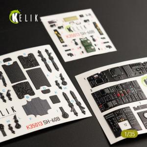 SH-60B - Interior 3D-Decals [Kitty Hawk] &middot; KEL K35013 &middot;  Kelik &middot; 1:35