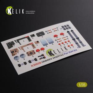 HMMWV M1097 - 3D-Decals [ICM] &middot; KEL K35028 &middot;  Kelik &middot; 1:35