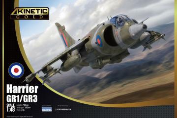 Harrier GR1/GR3 · KIN 48060 ·  Kinetic Model Kits · 1:48