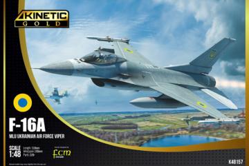 F-16A Ukraine AF (with PIDS) &middot; KIN K48157 &middot;  Kinetic Model Kits &middot; 1:48