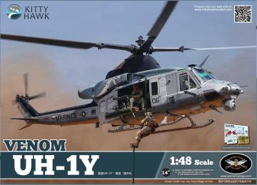 UH-1Y Venom &middot; KH 80124 &middot;  Kitty Hawk &middot; 1:48