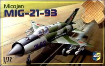 MiG-21-93 Soviet fighter · KON 7205 ·  Kondor · 1:72