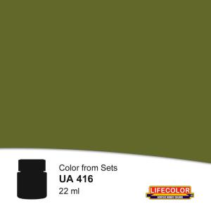 Verde Telo Mimetico Camouflage Green Sheet 22 ml · LIFE NUA416 ·  Lifecolor