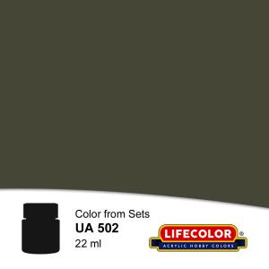 Dunkelgrun 22 ml &middot; LIFE NUA502 &middot;  Lifecolor
