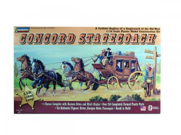 Concord Stage Coach · LI 0351 ·  Lindberg · 1:16