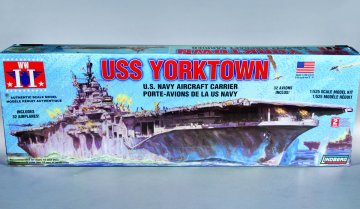 Flugzeugtrger USS Yorktown · LI 0826 ·  Lindberg · 1:525