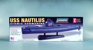 USS Nautilus Atom U-Boot · LI 0884 ·  Lindberg · 1:300