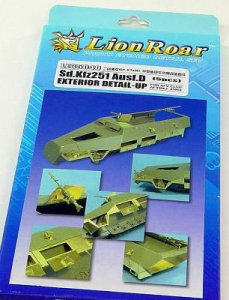 Sd.kfz 251 Ausf.D Exterior Detail-Up for AFV Club · LIO LE35040 ·  Lion Roar · 1:35