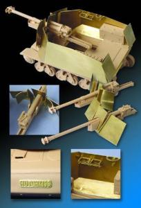 Armour/parts for 39(H)105mm LeFH18/ Panzerjaeger 39(H) for Trumpeter · LIO LE35053 ·  Lion Roar · 1:35