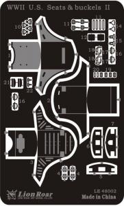 WWII U.S. Seats & Buckles Part II &middot; LIO LE48002 &middot;  Lion Roar &middot; 1:48