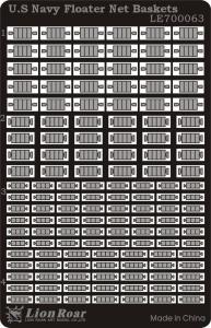WWII U.S.Navy Floater Net Baskets · LIO LE700063 ·  Lion Roar · 1:700