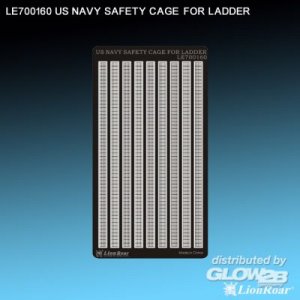 WWII US Navy Safety Cage for ladder &middot; LIO LE700160 &middot;  Lion Roar &middot; 1:700