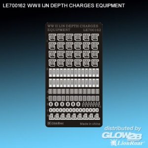 WWII IJN Depth Charges Equipment &middot; LIO LE700162 &middot;  Lion Roar &middot; 1:700