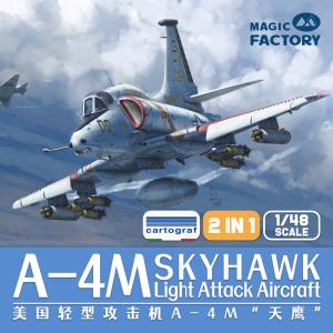 A-4M Skyhawk Light Attack Aircraft · MF 5002 · Magic Factory · 1:48 A-4M Skyhawk Light Attack Aircraft · MF 5002 · Magic Factory · 1:48