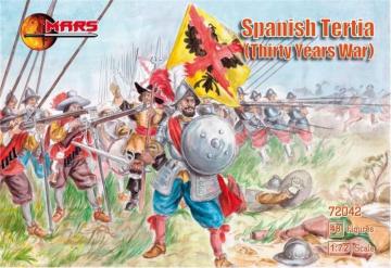 Spanish Tertia, 30 Years War · MRF 72042 ·  Mars Figures · 1:72
