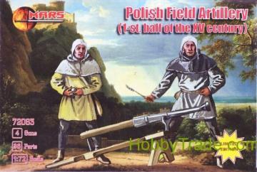 Polish field artillery, 1st half XV cent &middot; MRF 72063 &middot;  Mars Figures &middot; 1:72