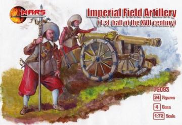 Imperial fiel artillery, XVII century &middot; MRF 72093 &middot;  Mars Figures &middot; 1:72
