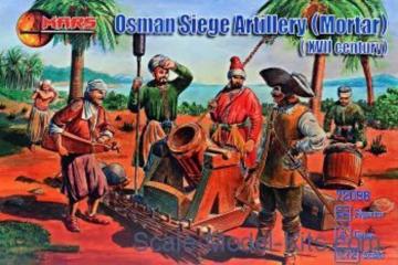 Osman siege artillery (Mortar, XVII century) &middot; MRF 72098 &middot;  Mars Figures &middot; 1:72