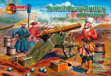 Turkish heavy artillery, XVII century &middot; MRF 72101 &middot;  Mars Figures &middot; 1:72